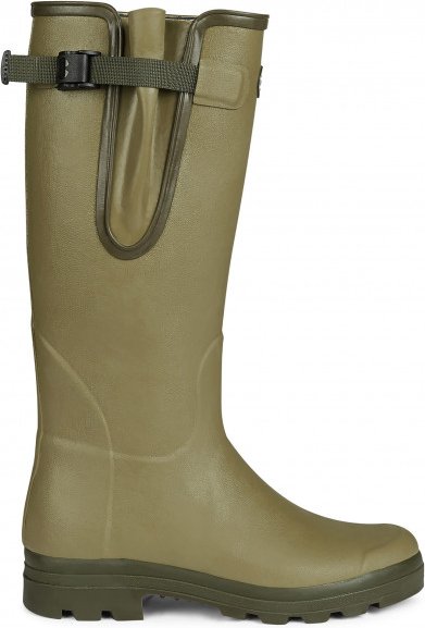 Le Chameau - Vierzon mit Jerseyfutter - Gummistiefel Gr 46 oliv