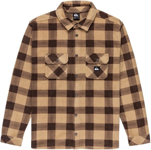 Quiksilver - Bering Strait Check Shirt - Hemd Gr M braun
