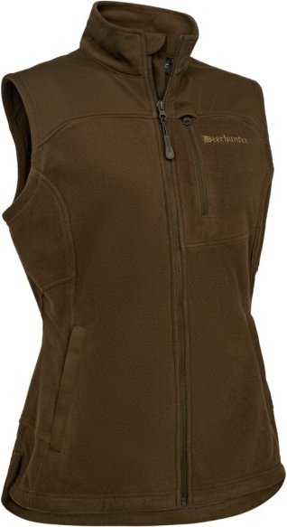 Thumbnail - Deerhunter - Women's Muflon Pro Fleece Waistcoat - Fleeceweste Gr 44 braun