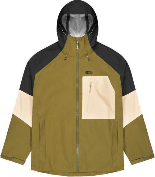 Picture - Abstral + 2.5L Jacket - Regenjacke Gr M oliv