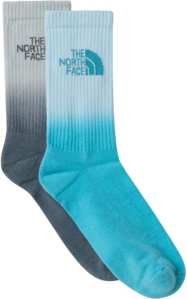 The North Face - Everyday Crew Sock Dip Dye 2-Pack - Multifunktionssocken Gr M blau