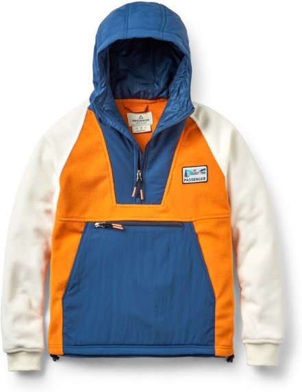 Passenger - Women's Alexander Recycled Polar Hooded Fleece - Fleecepullover Gr XXL blau