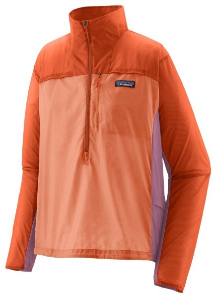 Patagonia - Women's Houdini Stash 1/2 Zip P/O - Windjacke Gr L rot