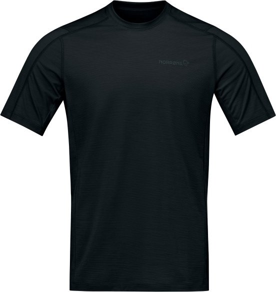 Norrøna - Falketind EqualiserUll T-Shirt - Merinoshirt Gr M schwarz