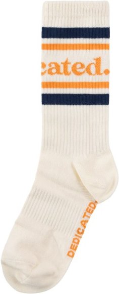 DEDICATED - Sport Socks Ullevi Logo - Multifunktionssocken Gr 41-45 beige/weiß