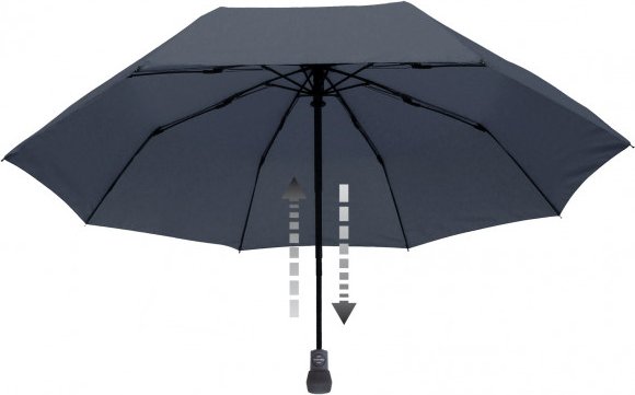 EuroSchirm - Light Trek Automatic - Regenschirm blau