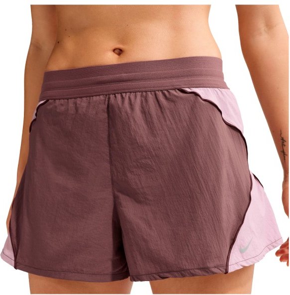 Nike - Women's Swift Repel High Rise Short - Laufshorts Gr L braun