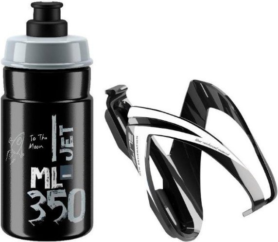 Elite - Kit Ceo - Flaschenhalter Gr 350 ml grau/schwarz