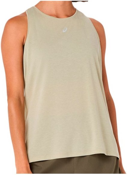 Asics - Women's Nagino Run Adjustable Tank - Tank Top Gr M beige