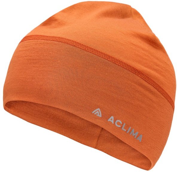 Thumbnail - Aclima - LW Beanie - Mütze Gr One Size orange