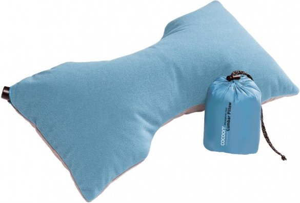 Cocoon - Ultralight Lumbar Support Pillow - Kissen Gr 42x21x11 cm blau/grau