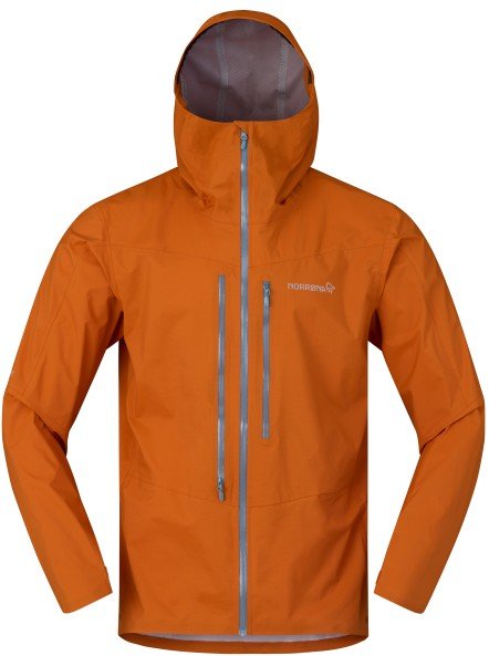 Thumbnail - Norrøna - Falketind Dri1 Jacket - Regenjacke Gr L orange