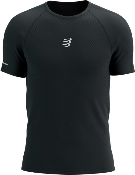 Compressport - Trail Racing S/S T-Shirt - Laufshirt Gr L schwarz