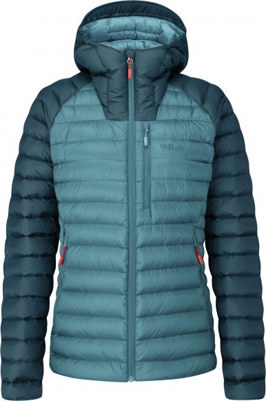 Rab - Women's Microlight Alpine Jacket - Daunenjacke Gr 38 türkis/blau