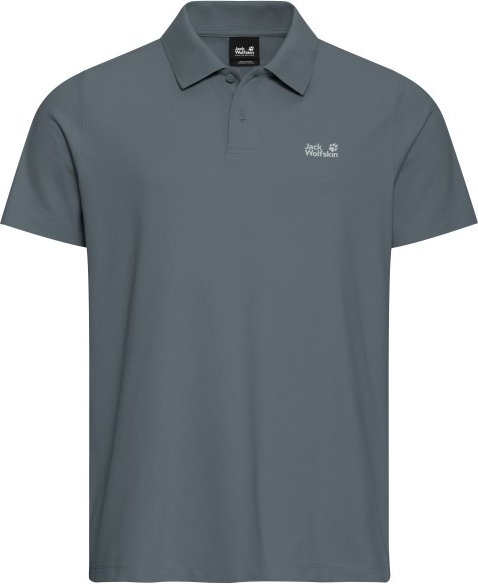 Jack Wolfskin - Essential Polo - Polo-Shirt Gr L grau