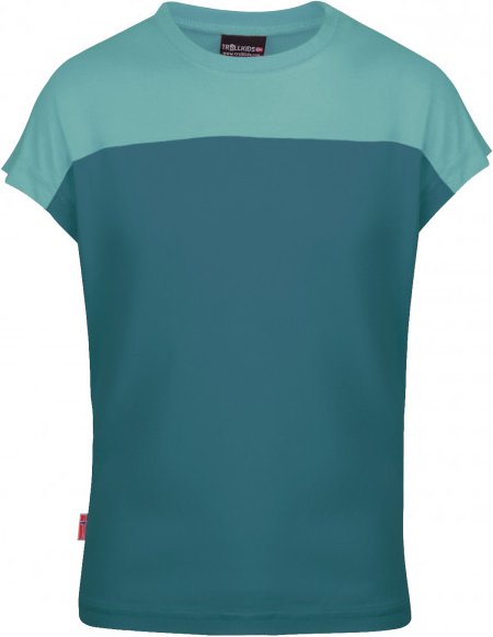 Trollkids - Girl's Bergen T - T-Shirt Gr 92 türkis