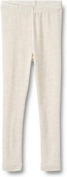 WHEAT - Kid's Woll-Leggings - Merinounterwäsche Gr 104 beige/weiß