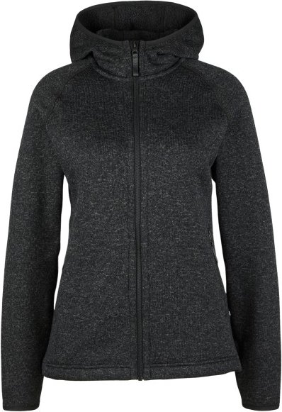 Heber Peak - Women's CrownHe. II Knit Zip Hoody - Fleecejacke Gr XL schwarz