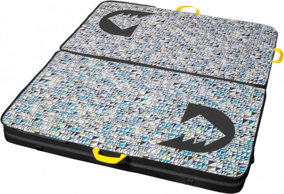 Grivel - Trend Crash Pad - Crashpad Gr 120 x 110 x 10 cm grau