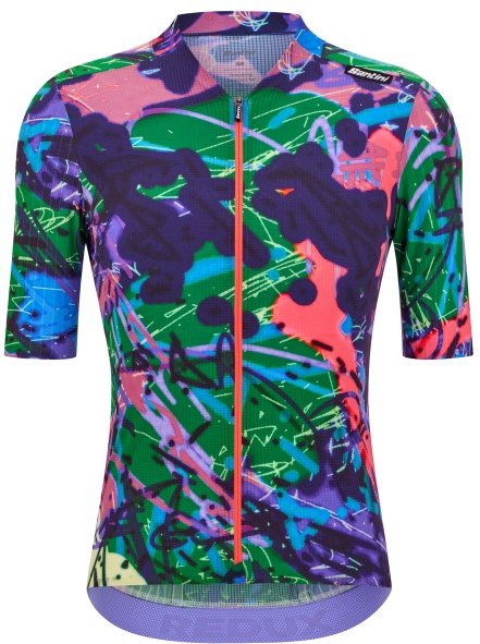 Thumbnail - Santini - Redux Loud Jersey - Radtrikot Gr S bunt