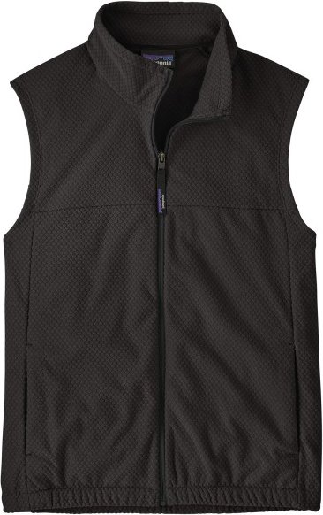 Patagonia - Textured Fleece Vest - Fleeceweste Gr S schwarz