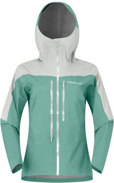 Thumbnail - Norrøna - Women's Falketind Dri1 Jacket - Regenjacke Gr XL türkis