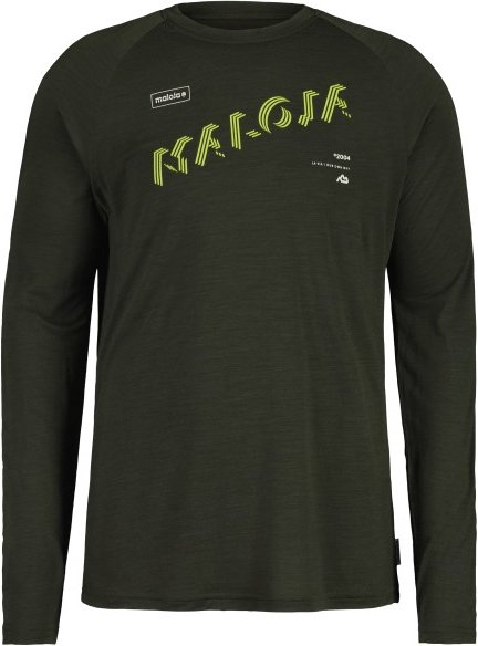 Maloja - RonconeM. - Merinoshirt Gr S alpine woods