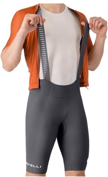 Castelli - Espresso 2 Bibshort - Radhose Gr M grau