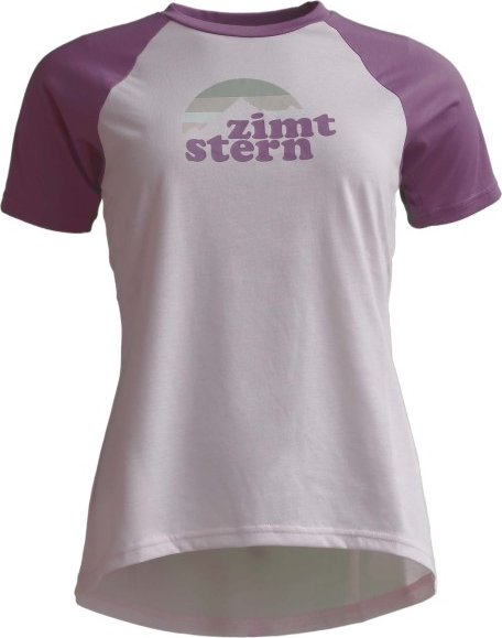 Zimtstern - Women's Sunsetz Tee - T-Shirt Gr XS lila/grau