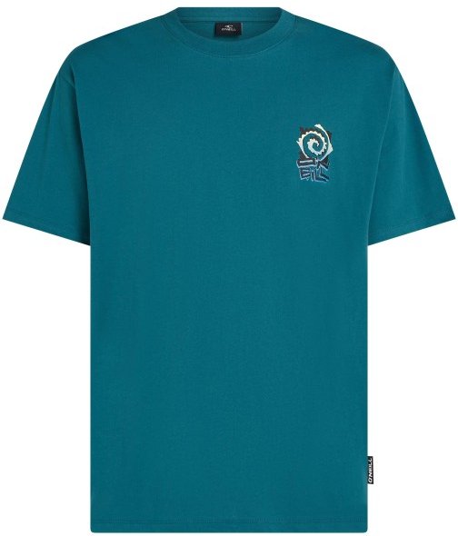 O'Neill - Chest Print T-Shirt - T-Shirt Gr M türkis