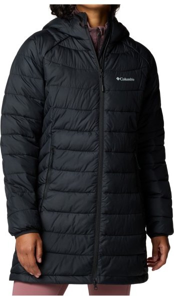 Thumbnail - Columbia - Women's Powder Lite II Mid Jacket - Mantel Gr S schwarz