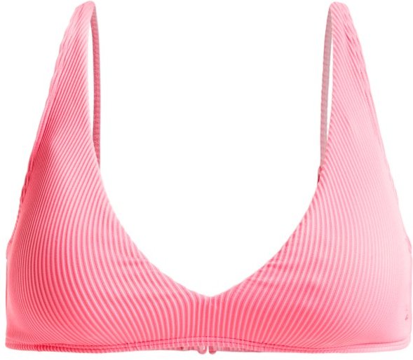 Roxy - Women's Rib Love the Oceana V - Bikini-Top Gr XL rosa