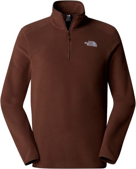 The North Face - 100 Glacier 1/4 Zip - Fleecepullover Gr XS braun