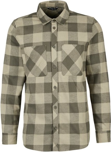 Thumbnail - Stoic - MMXX. Sundsvall Check Shirt - Hemd Gr 4XL oliv