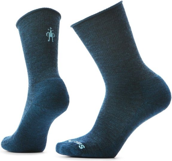 Thumbnail - Smartwool - Everyday Roll Top Crew Socks - Multifunktionssocken Gr L blau