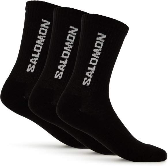 Thumbnail - Salomon - Everyday Crew 3-Pack - Multifunktionssocken Gr 45-47 schwarz