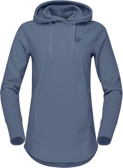 Norrøna - Women's Femund Warm2 Hood - Fleecepullover Gr XS blau