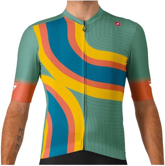 Castelli - Espresso Jersey - Radtrikot Gr L bunt