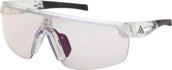 adidas eyewear - Women's SP0109 Photochromic S1-3 - Fahrradbrille crystal /rot