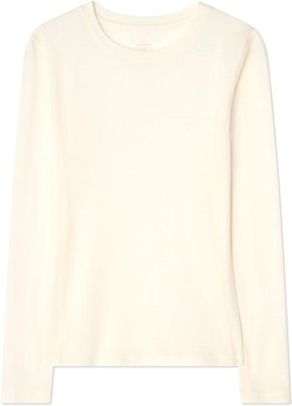 We Norwegians - Women's Snø Crewneck - Merinolongsleeve Gr XL beige/weiß