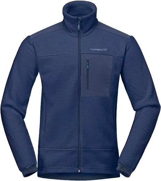 Norrøna - Trollveggen Warm3 Jacket - Fleecejacke Gr XL blau