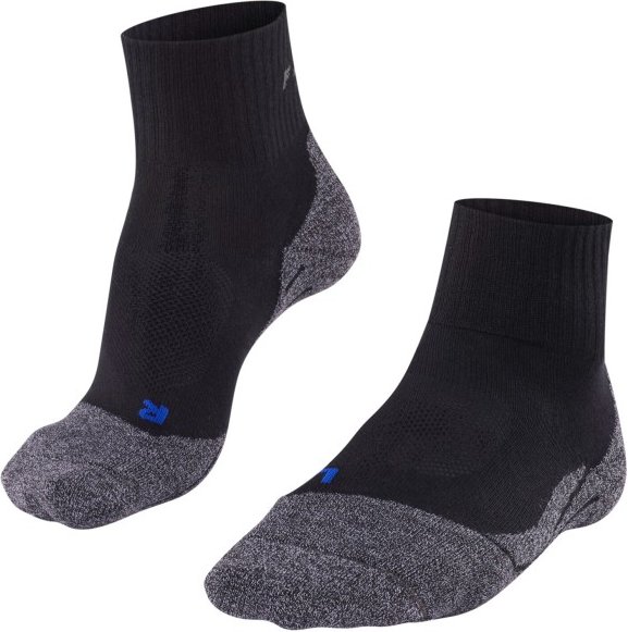 Falke - Falke TK2 Short Cool - Wandersocken Gr 39-41 schwarz