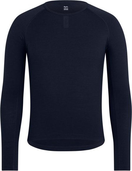 Rapha - Merino Base Layer Long Sleeve - Merinounterwäsche Gr S blau