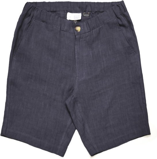 Thumbnail - Mazine - Regular Linen Shorts - Shorts Gr XXL grau/blau