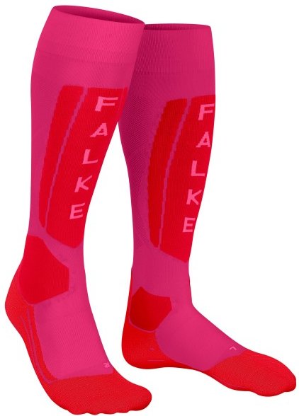 Falke - Women's SK5 Expert - Skisocken Gr 35-36 rosa/rot