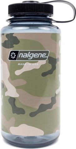 Nalgene - Sustain Weithals - Trinkflasche Gr 1 l grau