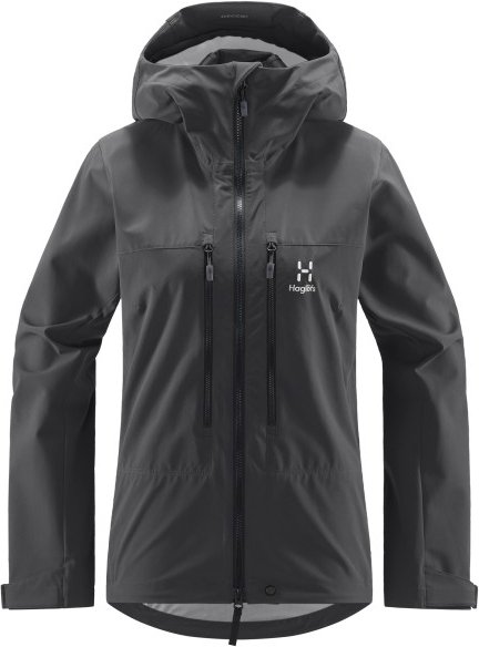 Haglöfs - Women's Roc Sight Softshell Jacket - Softshelljacke Gr XS grau/schwarz