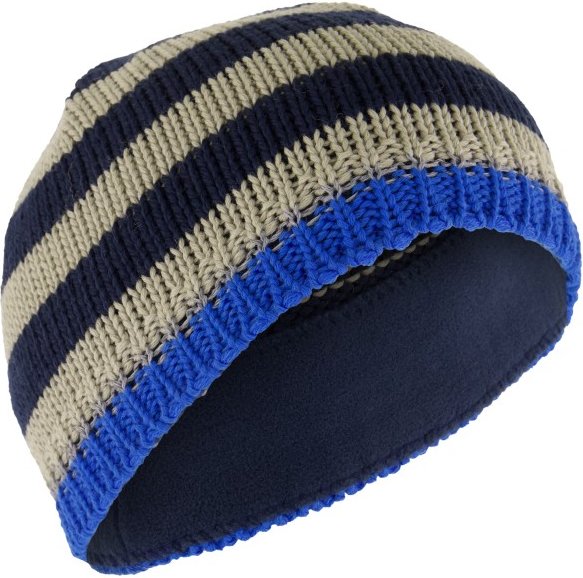 Thumbnail - P.A.C. - Kid's Uffi Reflective Beanie - Mütze Gr One Size blau