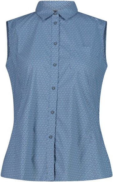CMP - Women's Sleeveless Shirt - Bluse Gr 42 blau