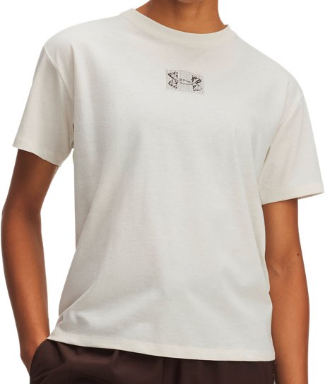 Thumbnail - Under Armour - Women's Trail Run Graphic - Laufshirt Gr L grau